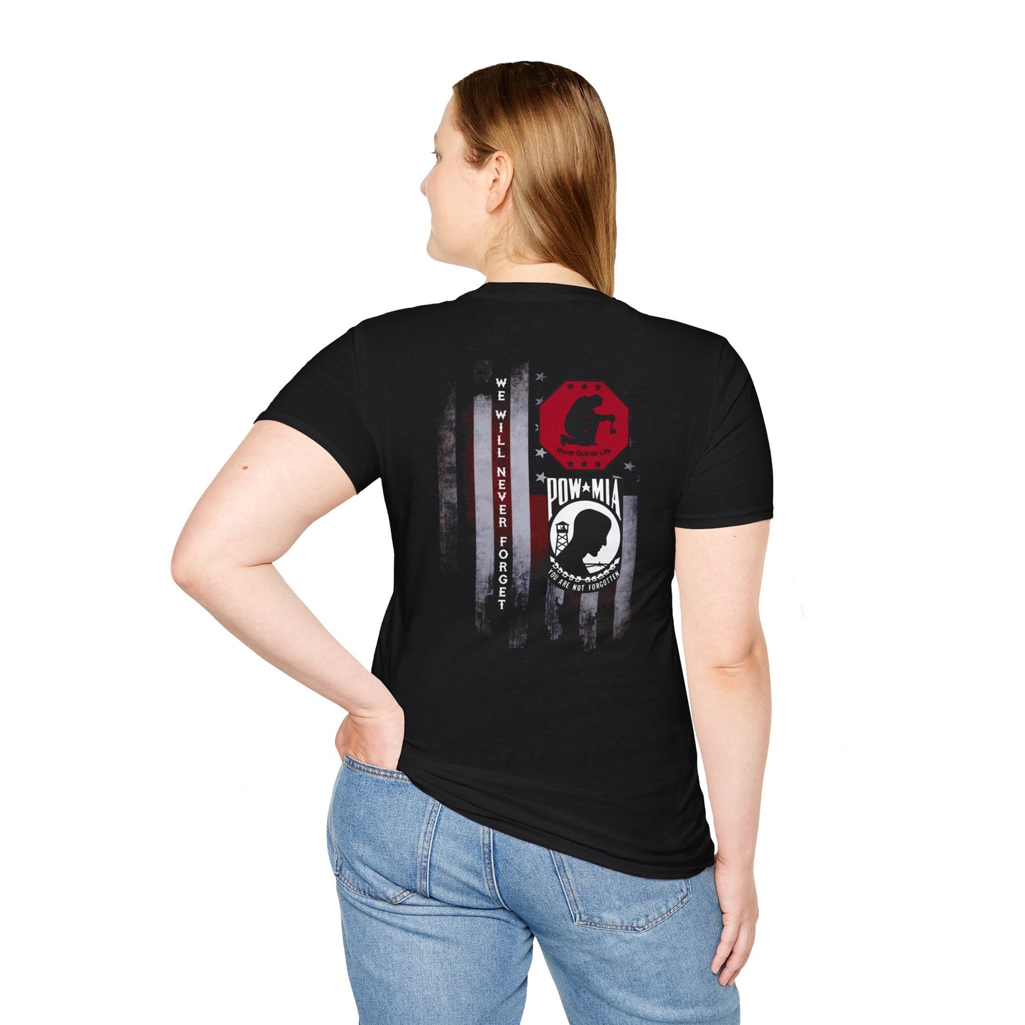 Unisex Op Zero Tribute T-Shirt, Operation Zero T-Shirt, Veteran's Day Shirt, Memorial Day Gift, POW-MIA Remembrance Tee, Softstyle Tee