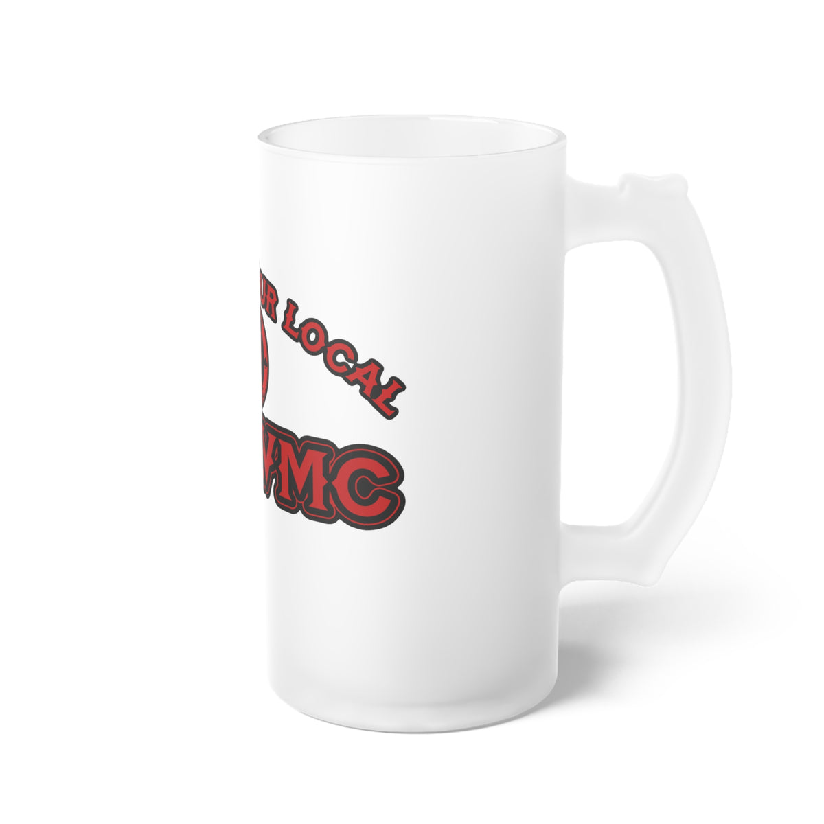 Frosted Glass Beer Mug