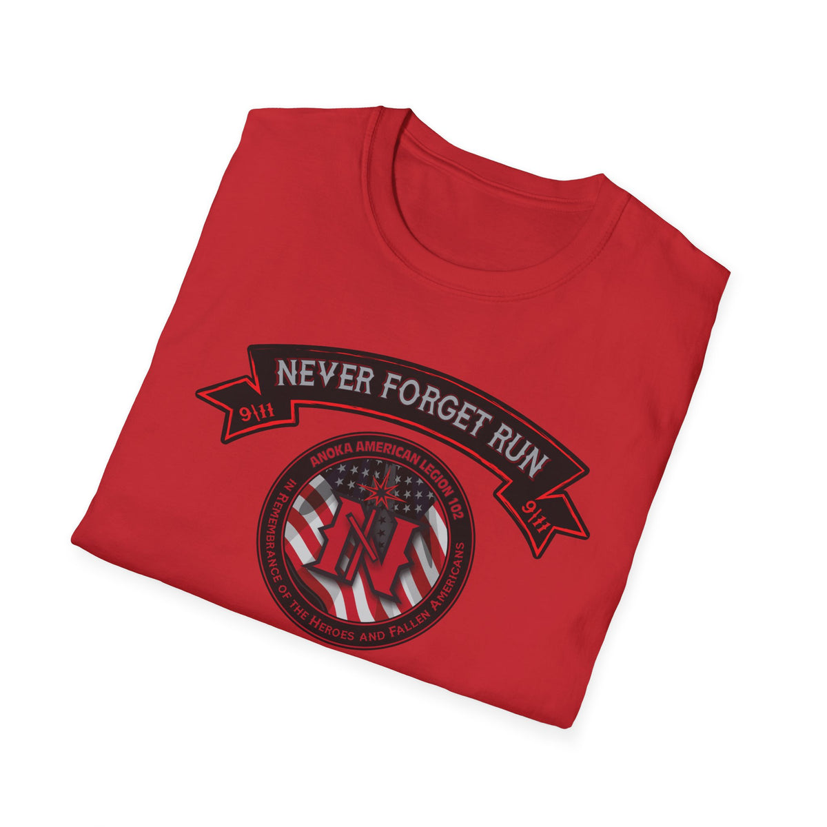 Unisex T-Shirt - Never Forget Run Design