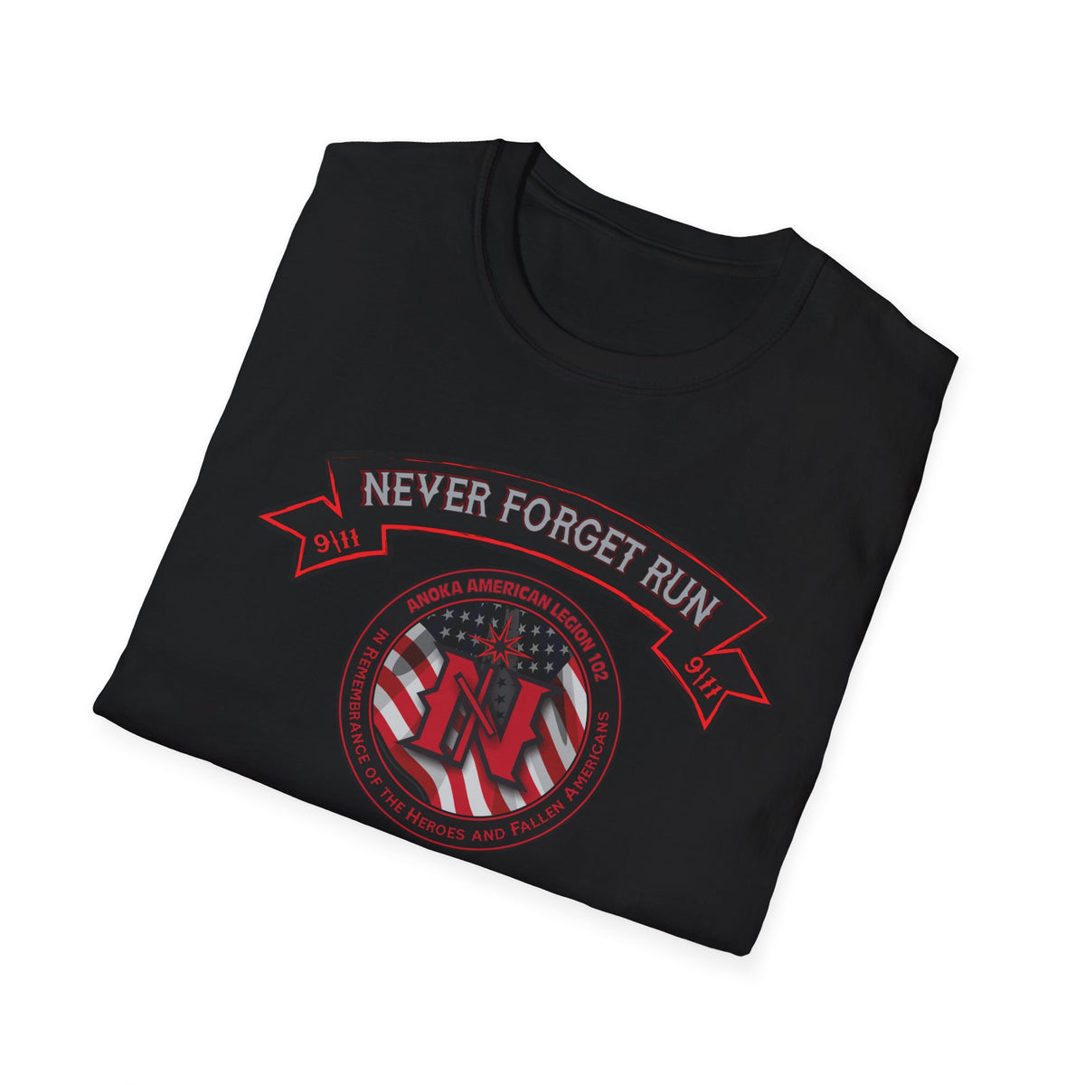 Unisex T-Shirt - Never Forget Run Design