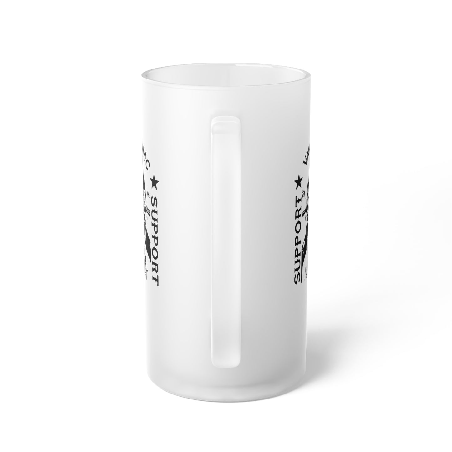 Frosted Glass Beer Mug