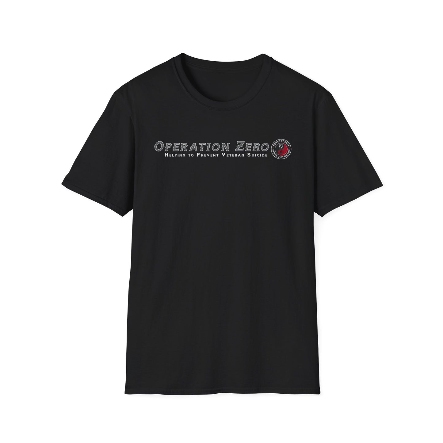 Unisex Op Zero Tribute T-Shirt, Operation Zero T-Shirt, Veteran's Day Shirt, Memorial Day Gift, POW-MIA Remembrance Tee, Softstyle Tee