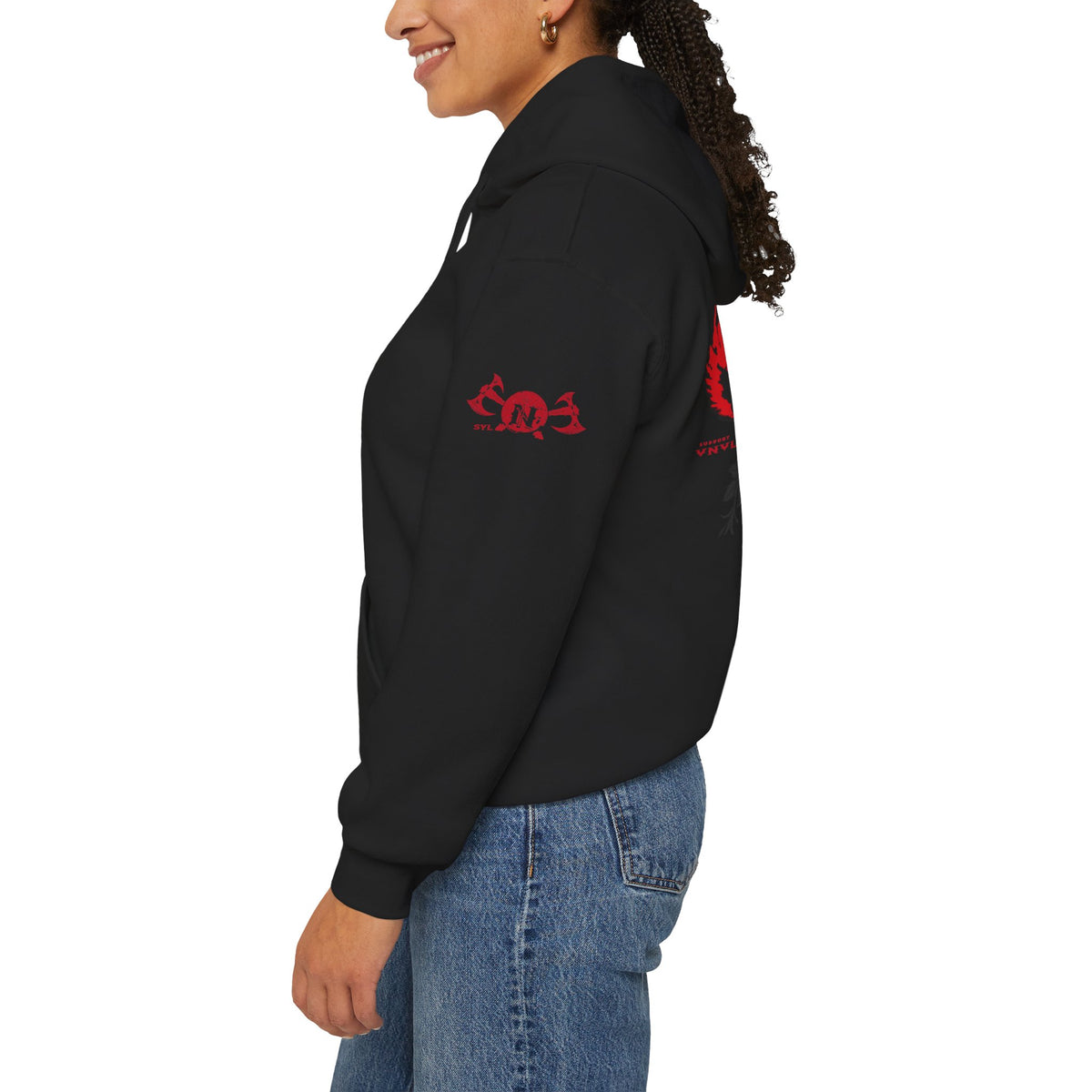 Valkyrie Norse  Graphic Hoodie SYL VNVLVMC