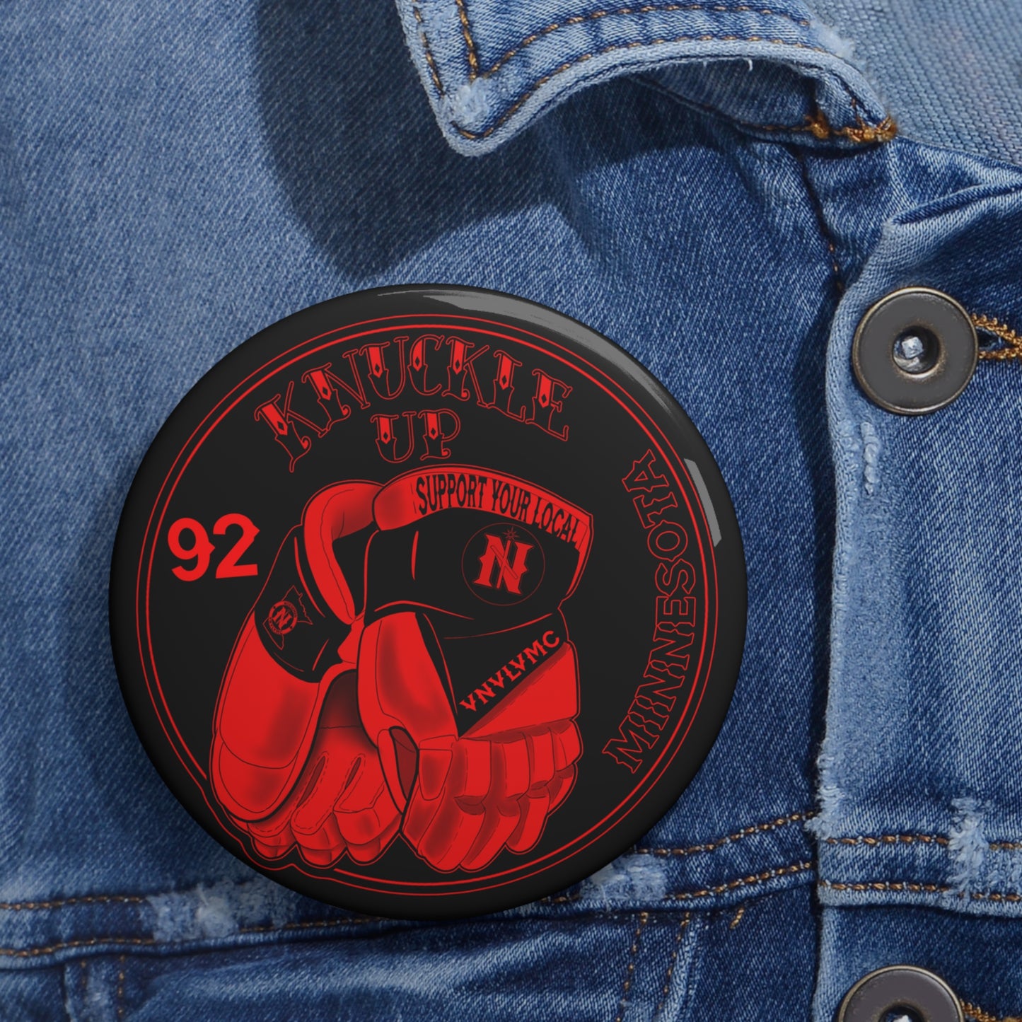 Custom Pin Buttons
