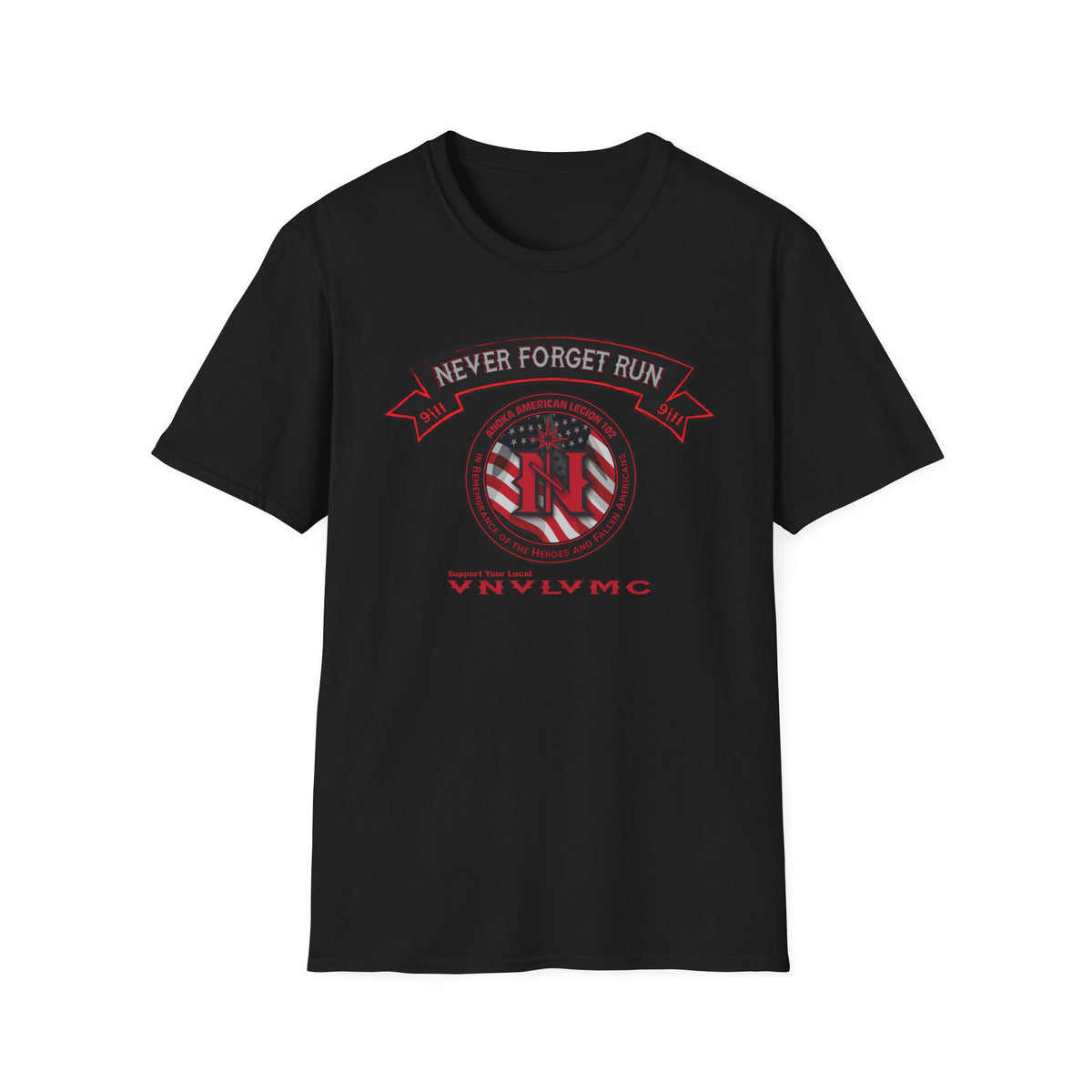 Unisex T-Shirt - Never Forget Run Design