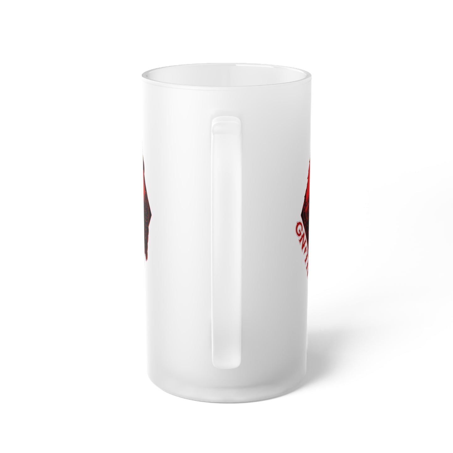 Frosted Glass Beer Mug