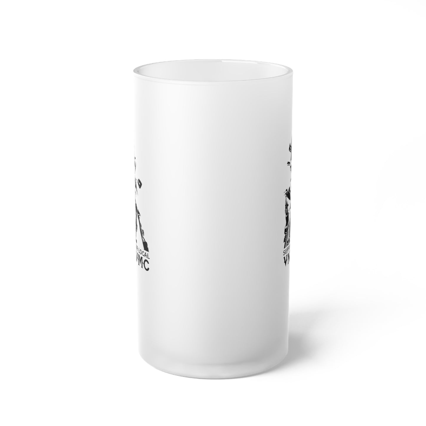 Frosted Glass Beer Mug