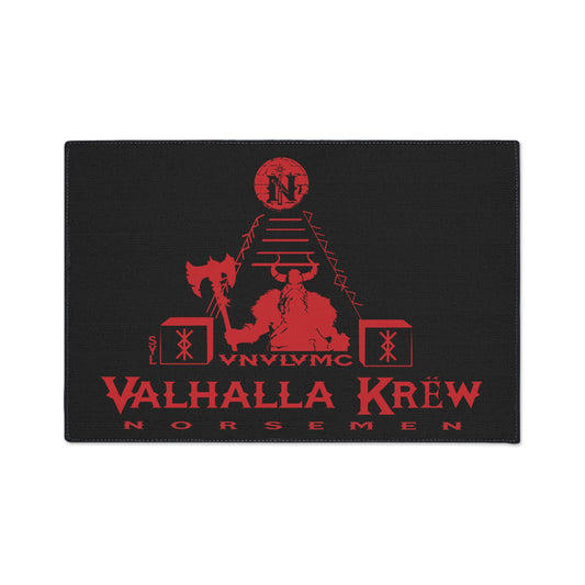 Floor Mat - Valhalla Krew Viking Guard Design