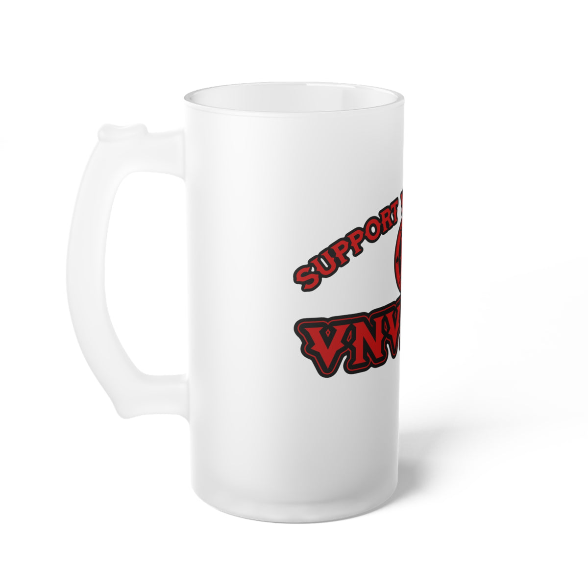 Frosted Glass Beer Mug
