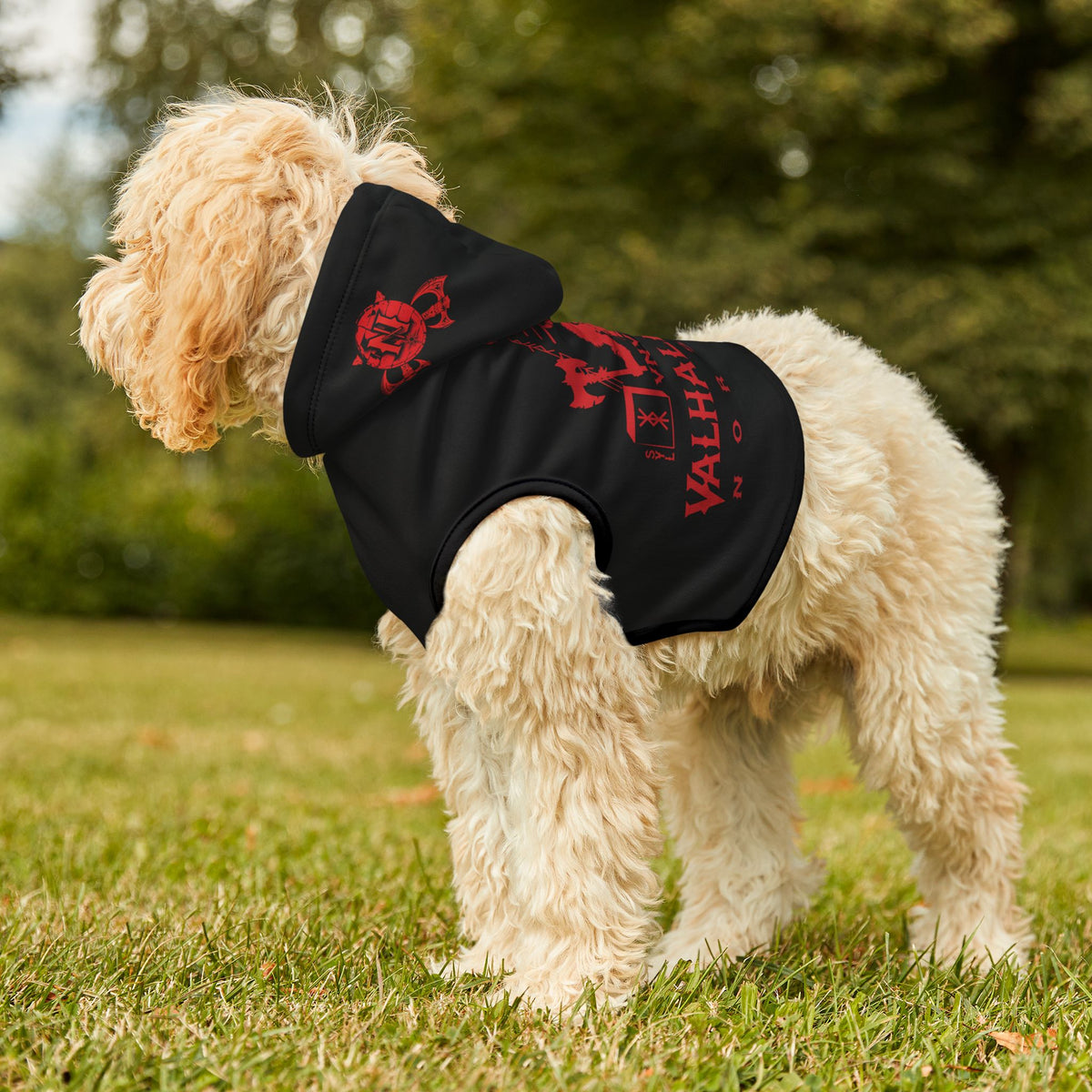 Stylish Pet Hoodie for Valhalla Krew support - Cozy & Unique Design