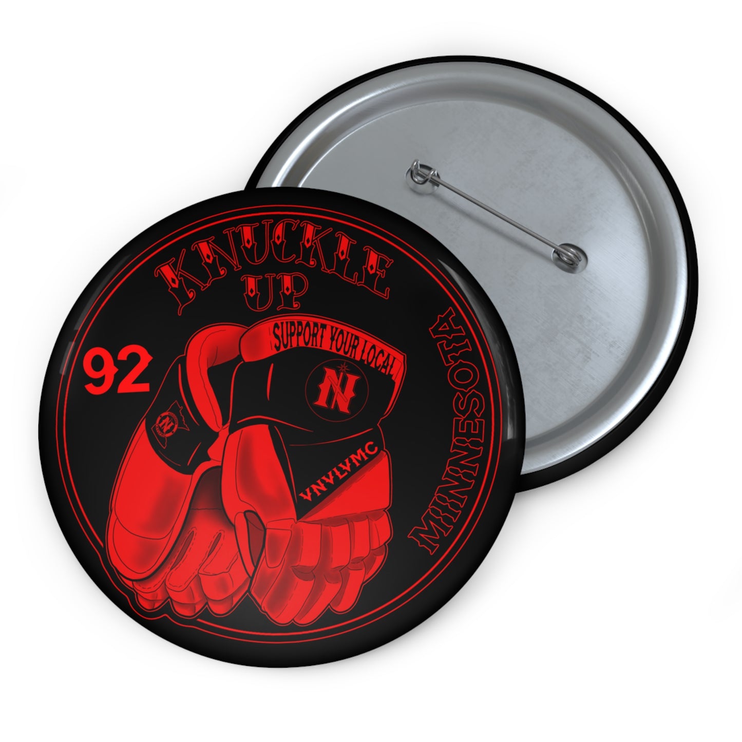 Custom Pin Buttons