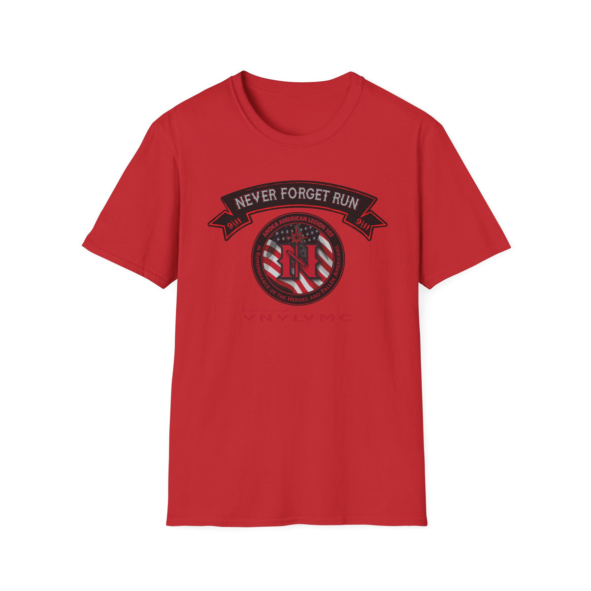 Unisex T-Shirt - Never Forget Run Design