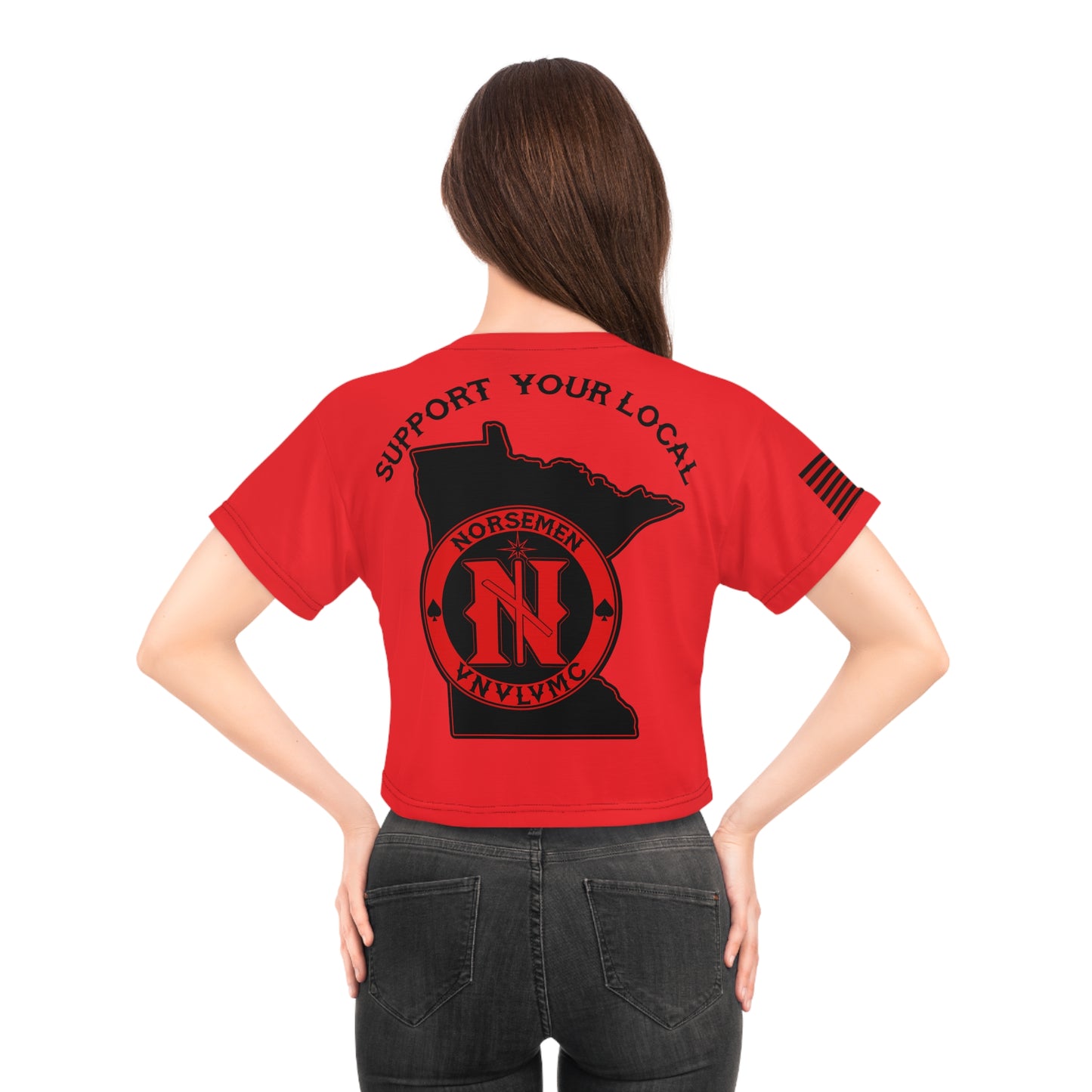 Crop Tee (AOP)
