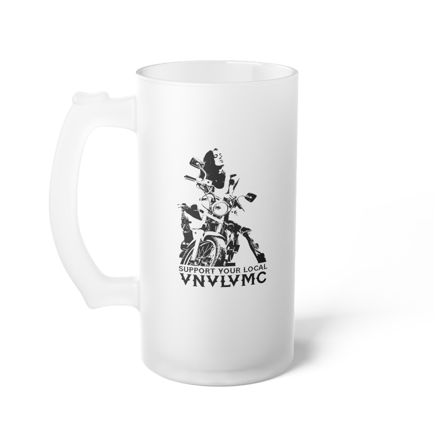 Frosted Glass Beer Mug