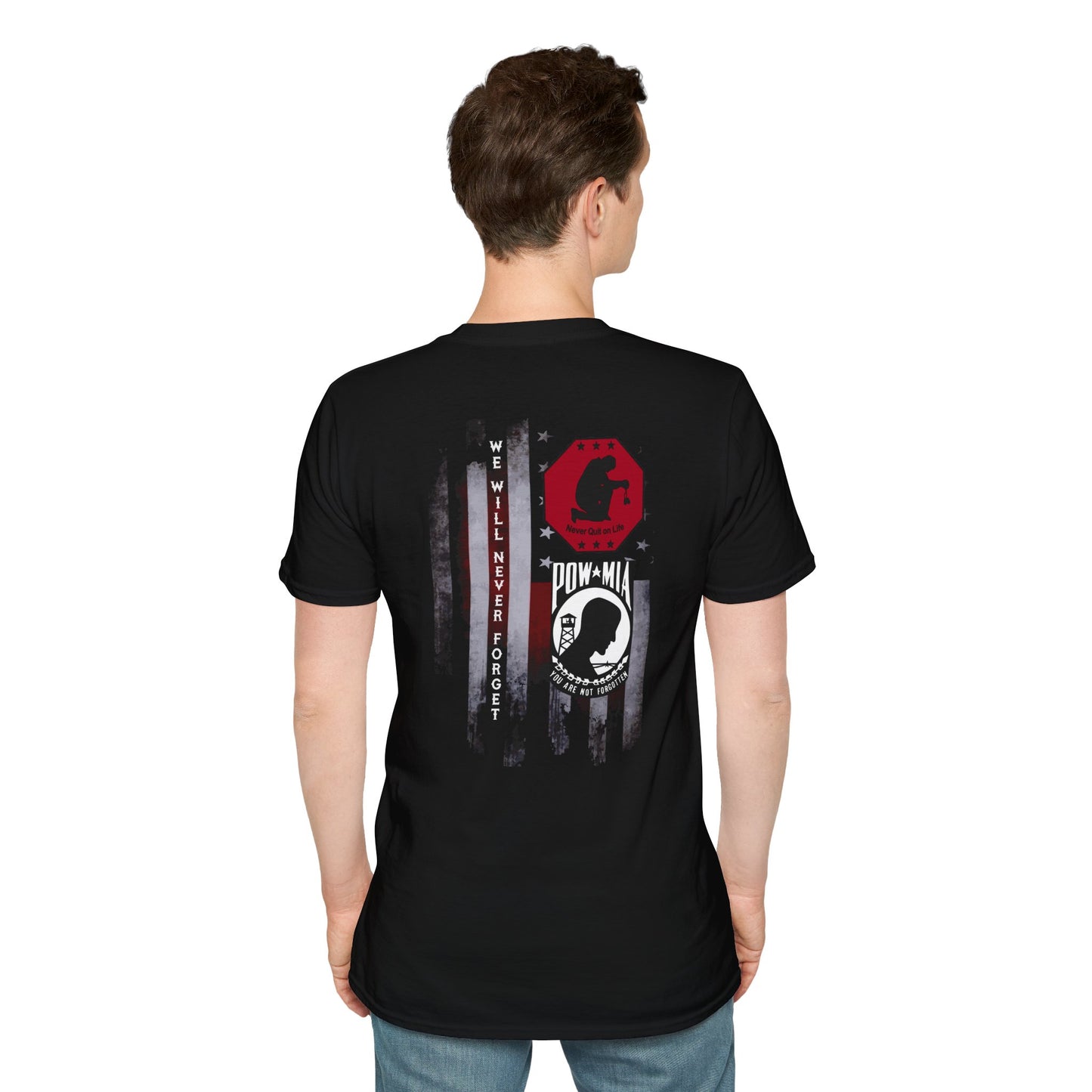 Unisex Op Zero Tribute T-Shirt, Operation Zero T-Shirt, Veteran's Day Shirt, Memorial Day Gift, POW-MIA Remembrance Tee, Softstyle Tee