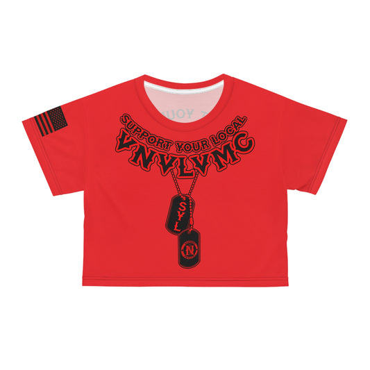 Crop Tee (AOP)