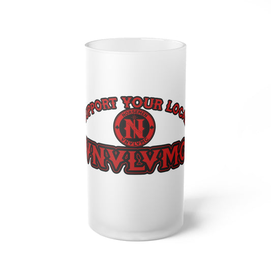 Frosted Glass Beer Mug
