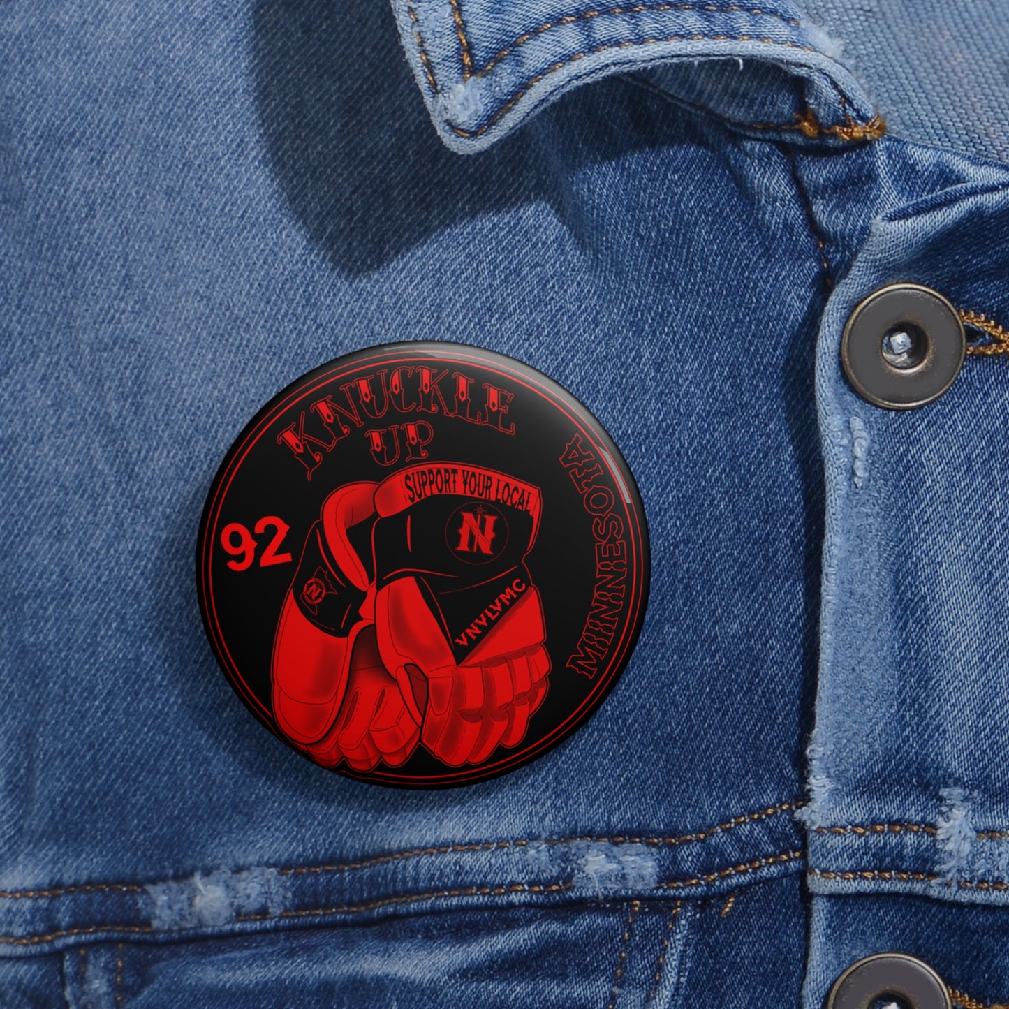 Custom Pin Buttons
