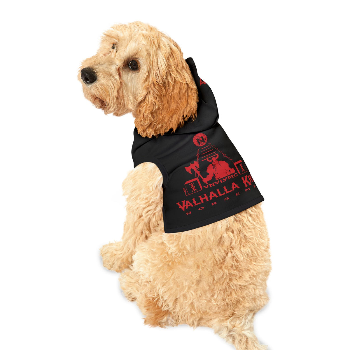 Stylish Pet Hoodie for Valhalla Krew support - Cozy & Unique Design